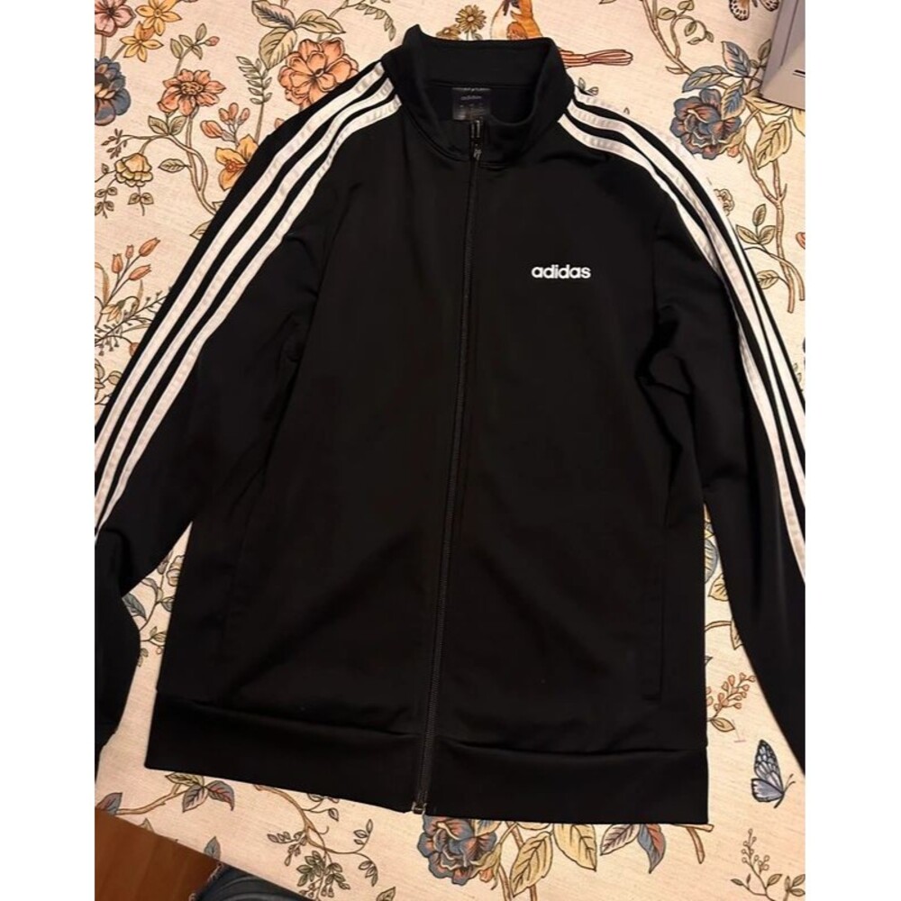 Adidas Originals Style 3-Stripe Track Jacket - Black